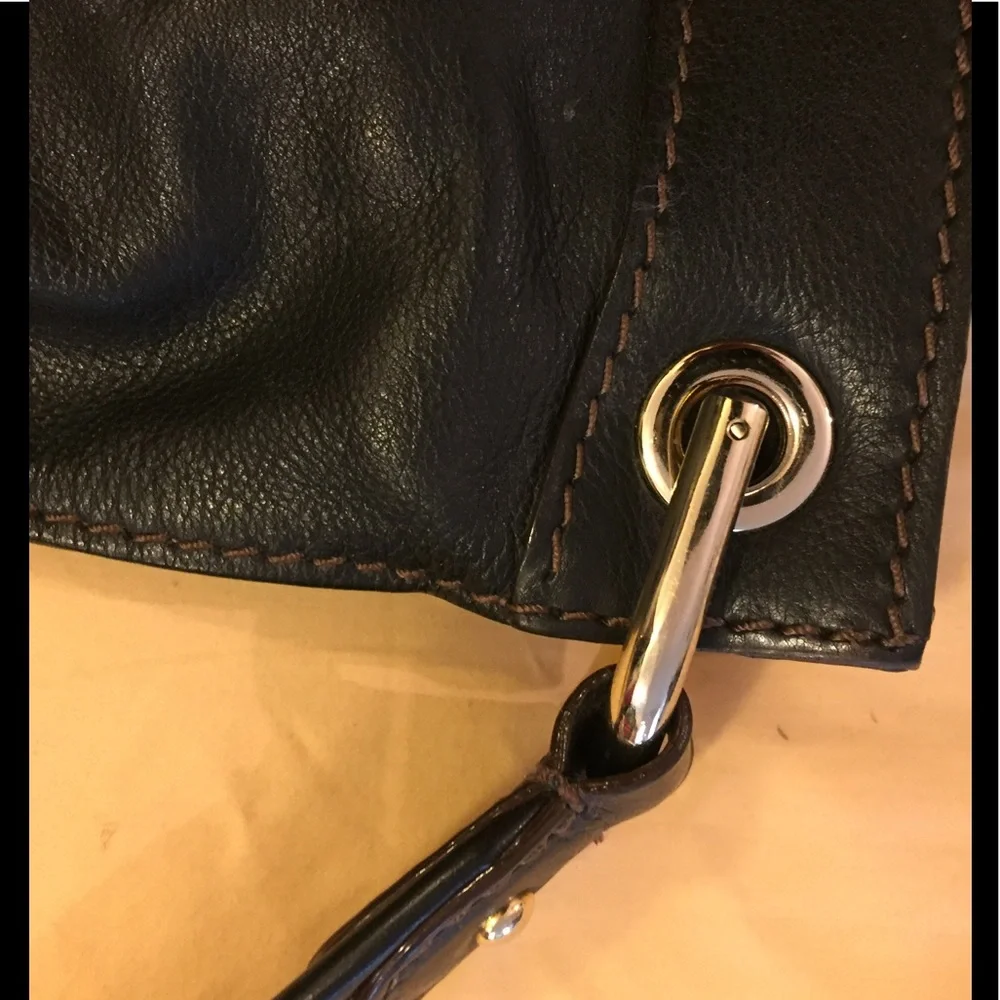 Duek Leather Hobo Bag